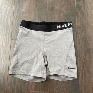 grey nike pro spandex